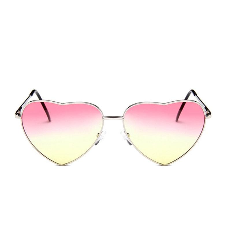 Funky Heart Sunglasses Sunglasses - The Burner Shop