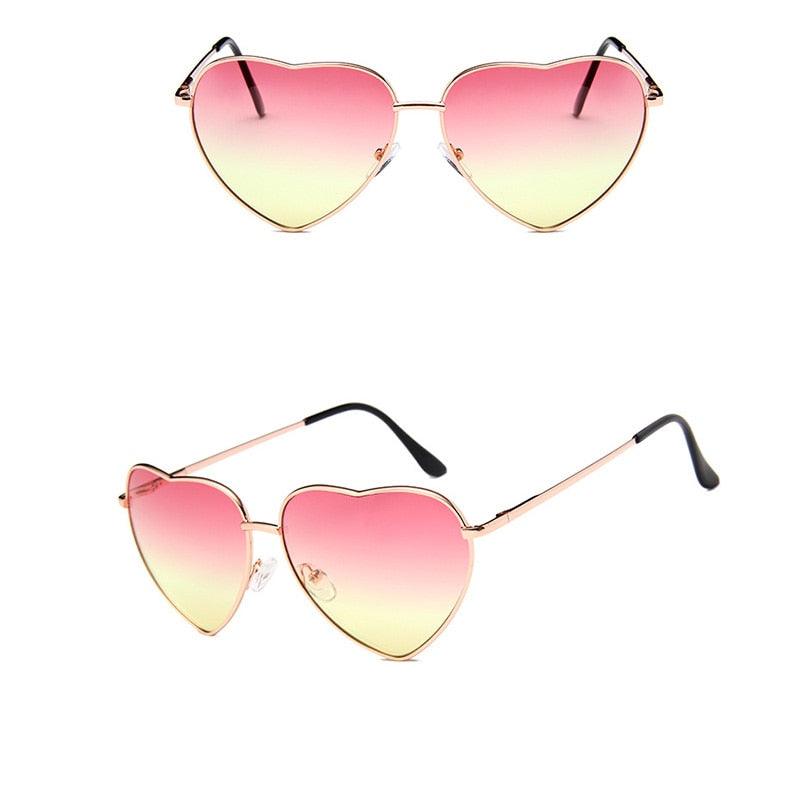 Funky Heart Sunglasses Sunglasses - The Burner Shop