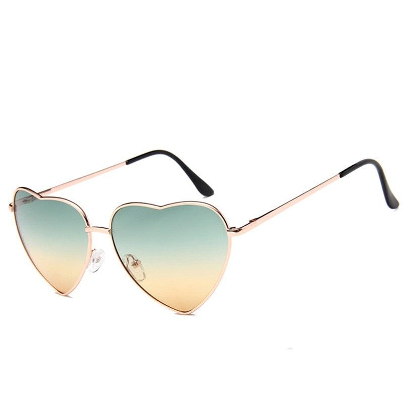 Funky Heart Sunglasses Sunglasses - The Burner Shop