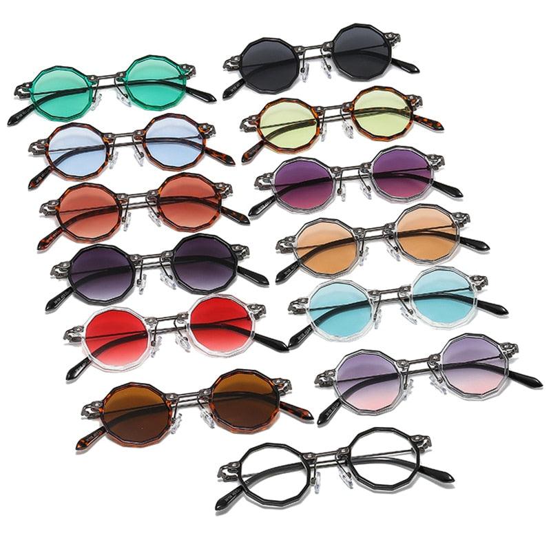 Funky Retro Round Sunglasses Sunglasses - The Burner Shop