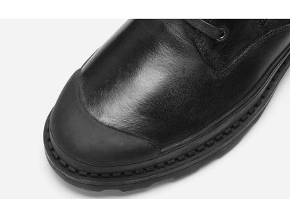 Genuine Handmade Leather Boots Boots - The Burner Shop