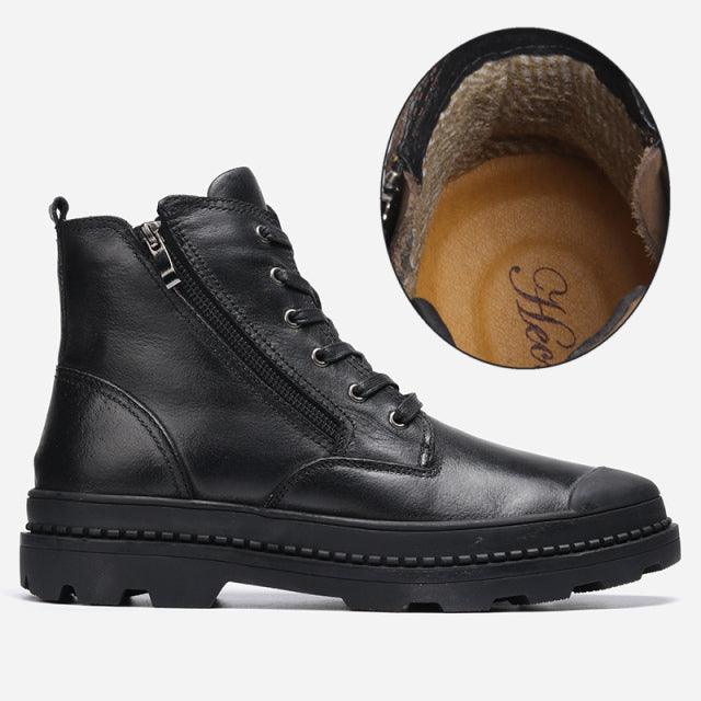 Genuine Handmade Leather Boots Boots - The Burner Shop