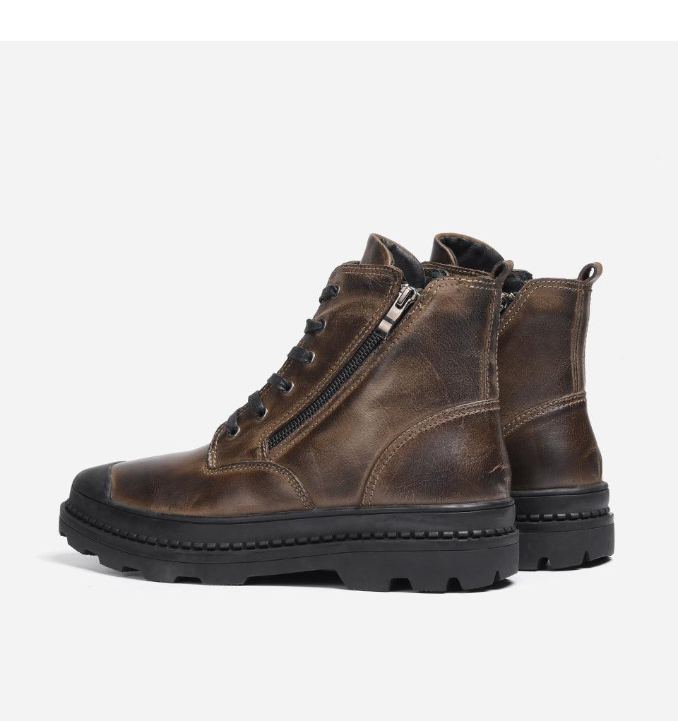 Genuine Handmade Leather Boots Boots - The Burner Shop