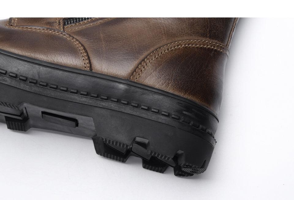 Genuine Handmade Leather Boots Boots - The Burner Shop