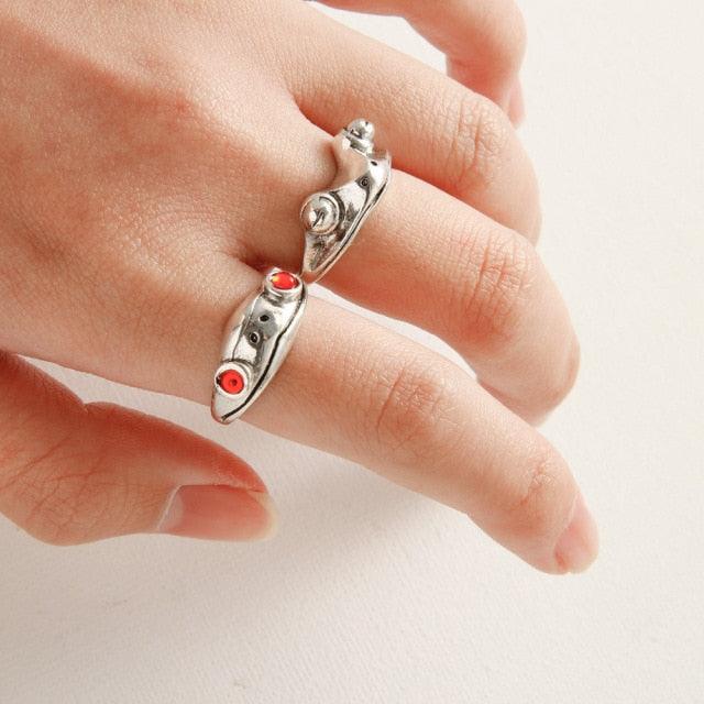Geometric Ring Set Rings - The Burner Shop