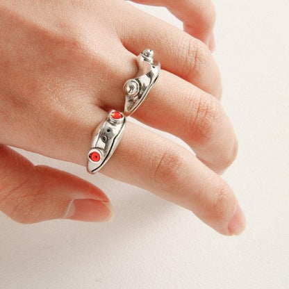 Geometric Ring Set Rings - The Burner Shop