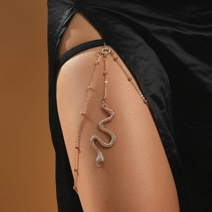 Geometric Thigh Chain Body Jewelry - The Burner Shop