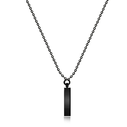 Geometry Interlocking Square / Triangle Pendant Necklace Necklaces - The Burner Shop
