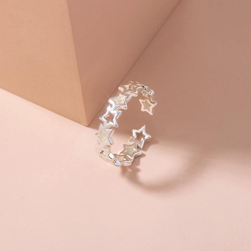 Glow in the Dark Adjustable Ring Rings - The Burner Shop