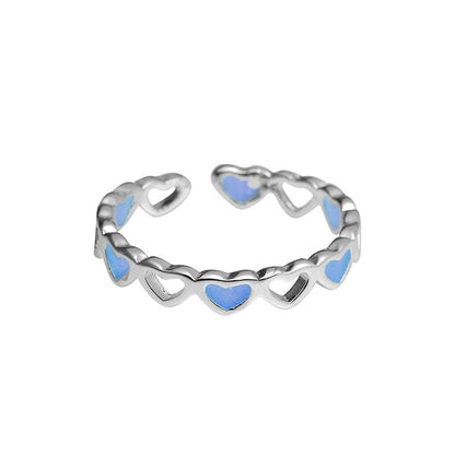 Glow in the Dark Adjustable Ring Rings - The Burner Shop