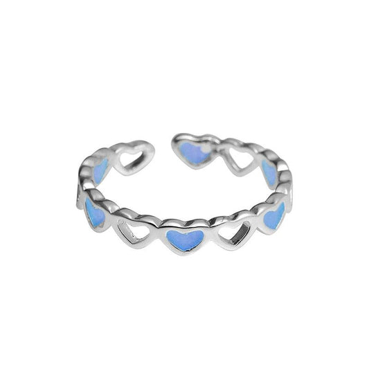 Glow in the Dark Adjustable Ring Rings - The Burner Shop