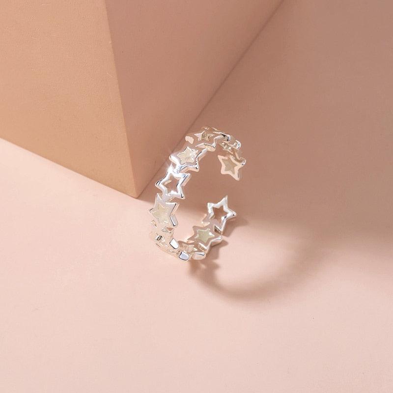Glow in the Dark Adjustable Ring Rings - The Burner Shop