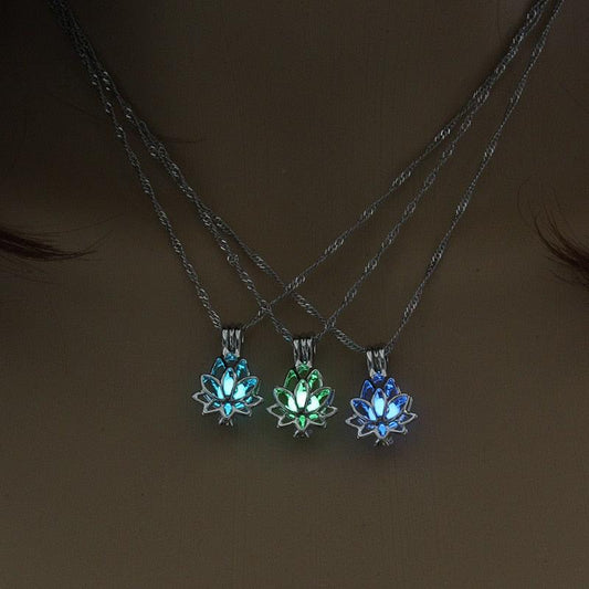 Glow-In-The-Dark Pendant Necklaces Necklaces - The Burner Shop