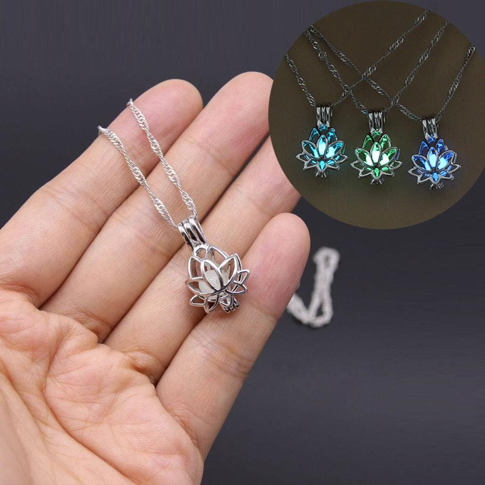 Glow-In-The-Dark Pendant Necklaces Necklaces - The Burner Shop