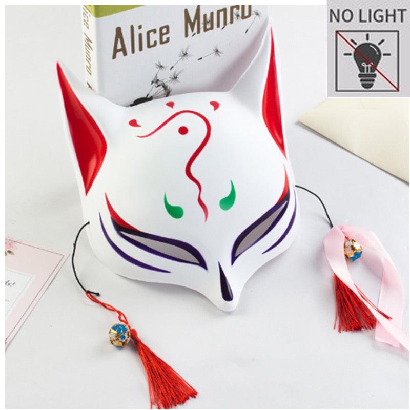 Glowing Bunny Wire Mask Face Masks - The Burner Shop