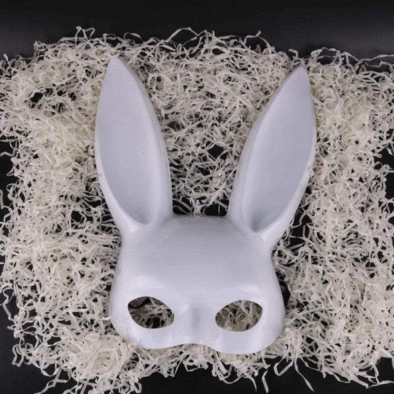 Glowing Bunny Wire Mask Face Masks - The Burner Shop