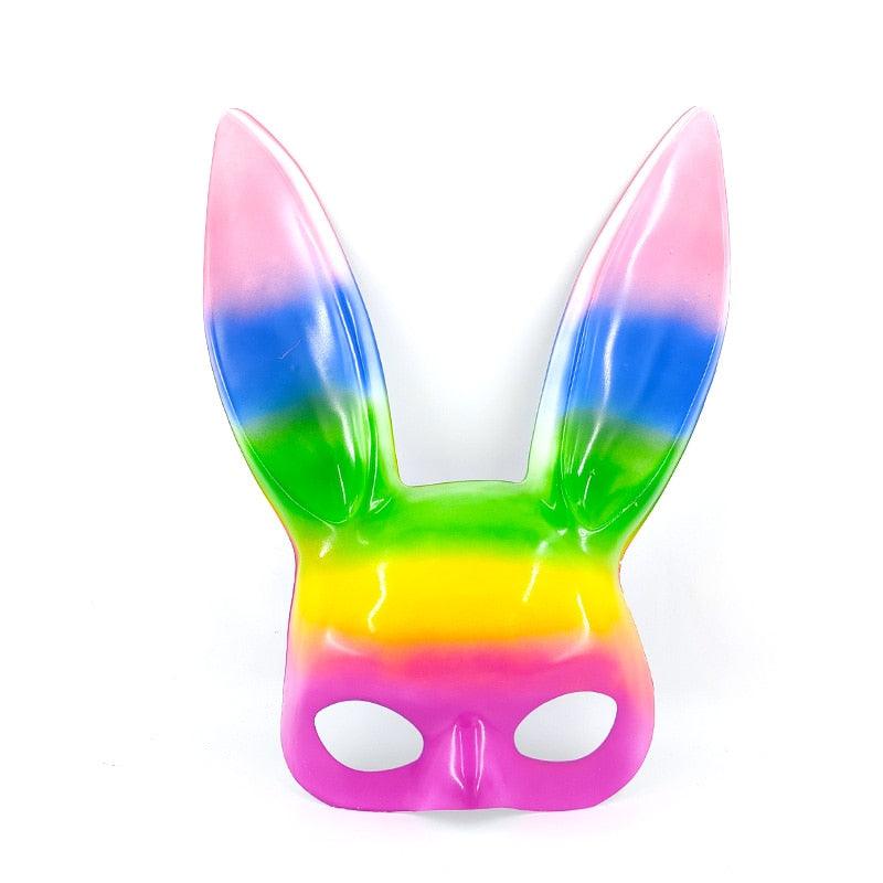 Glowing Bunny Wire Mask Face Masks - The Burner Shop