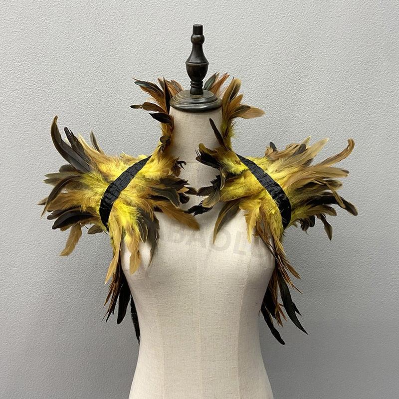 Gothic Feather Shrug Shrugs - The Burner Shop
