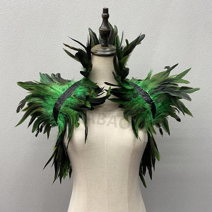 Gothic Feather Shrug Shrugs - The Burner Shop