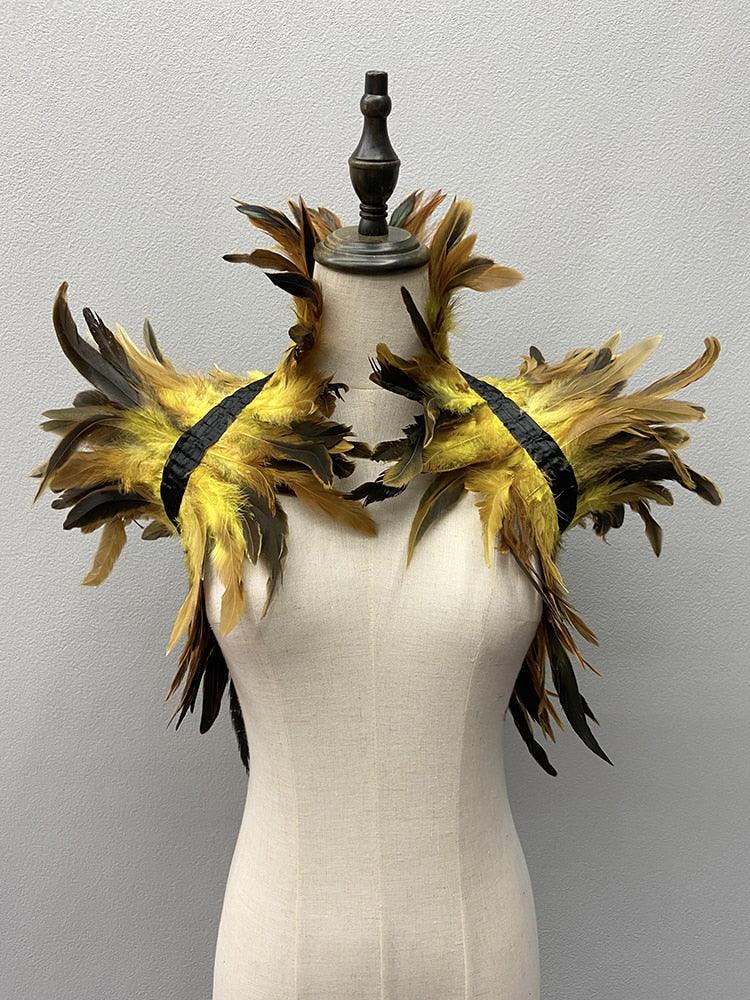 Gothic Feather Shrug Shrugs - The Burner Shop