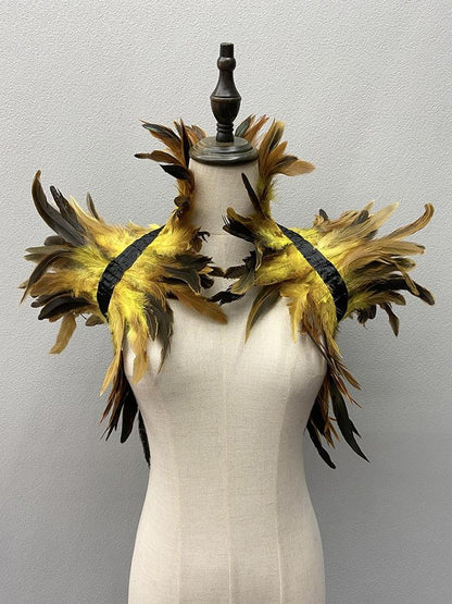 Gothic Feather Shrug Shrugs - The Burner Shop