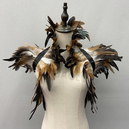 Gothic Feather Shrug Shrugs - The Burner Shop