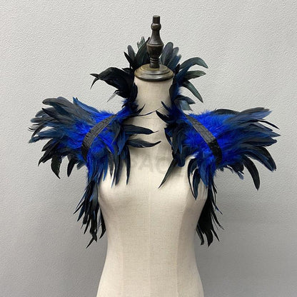 Gothic Feather Shrug Shrugs - The Burner Shop