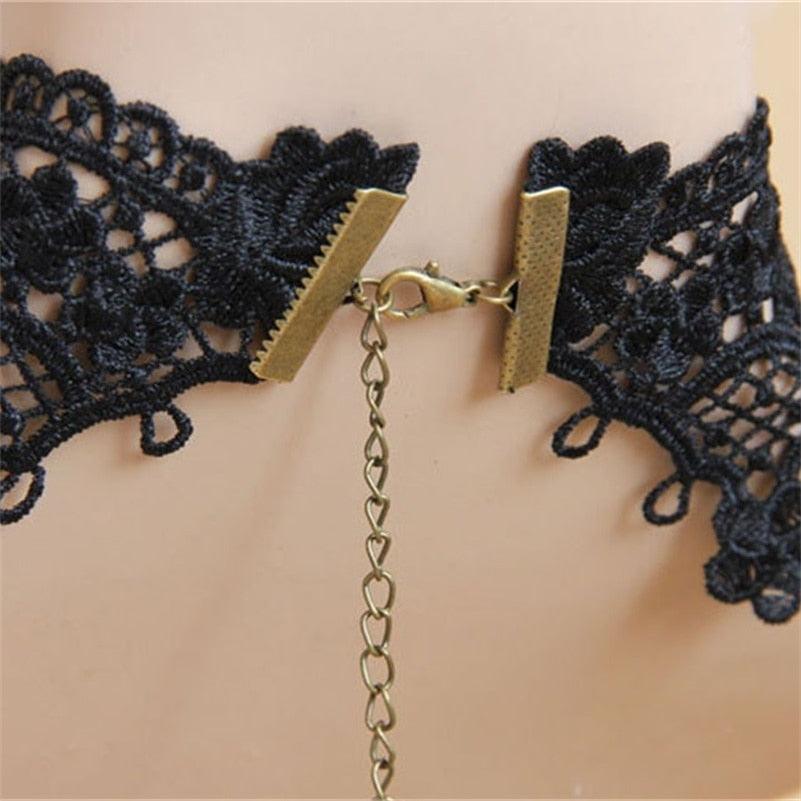 Gothic Lace Choker Necklaces - The Burner Shop