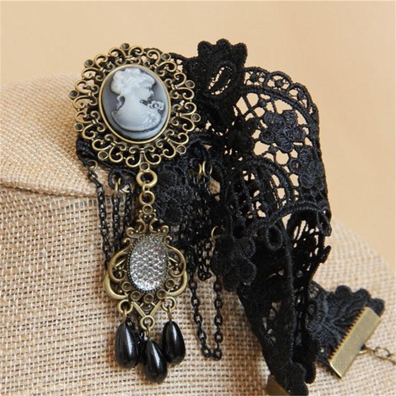 Gothic Lace Choker Necklaces - The Burner Shop