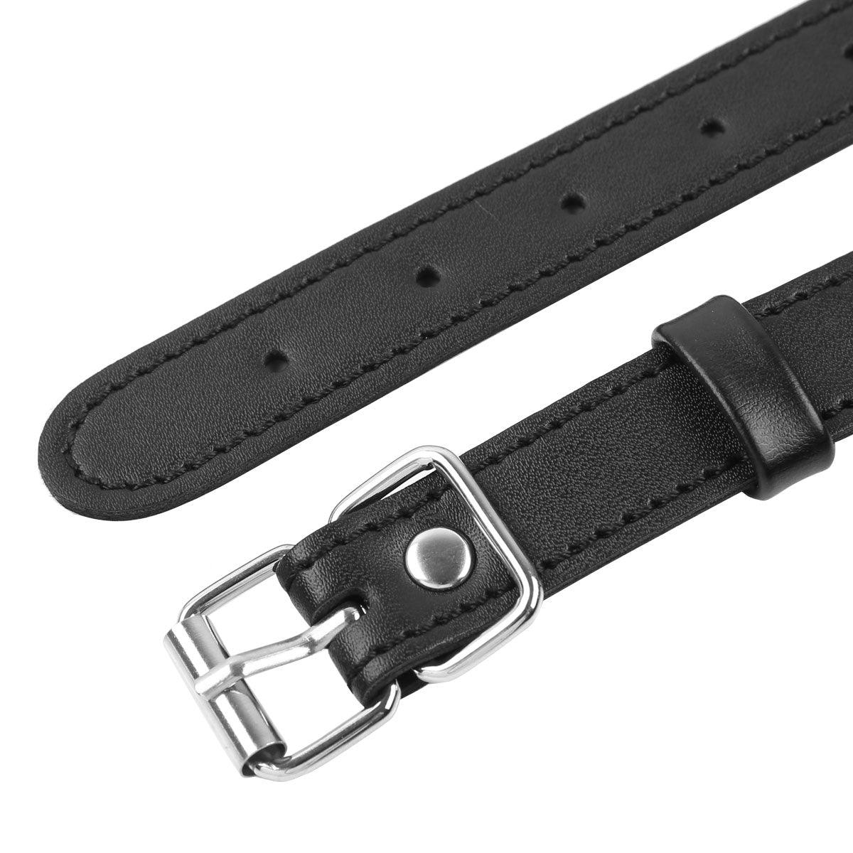Gothic Leather Body Harness with Metal Chain Body Harness - The Burner Shop