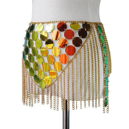 Gradient Color Shiny Sequins Dots 2 Piece Two piece - The Burner Shop
