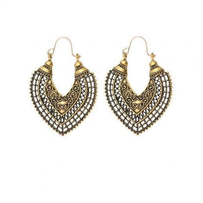 Gypsy Heart Dangle Earrings Earrings - The Burner Shop