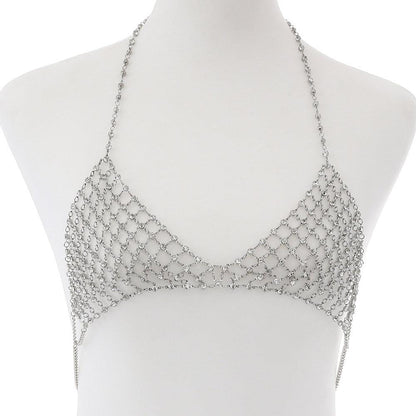 Gypsy Mesh Chain Bra Body Jewelry - The Burner Shop