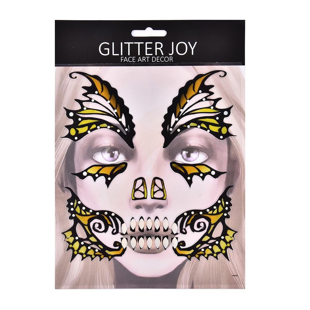 Halloween Face Jewelry Face Jewelry - The Burner Shop