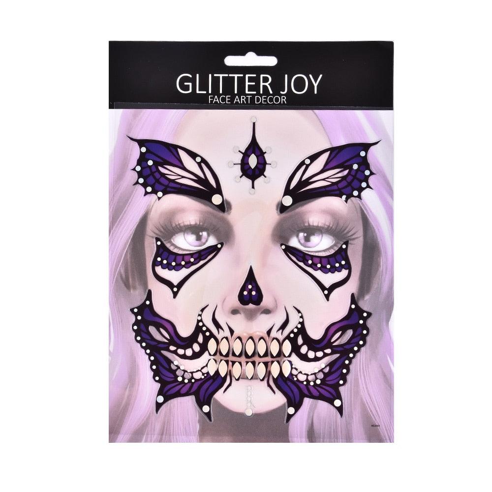 Halloween Face Jewelry Face Jewelry - The Burner Shop
