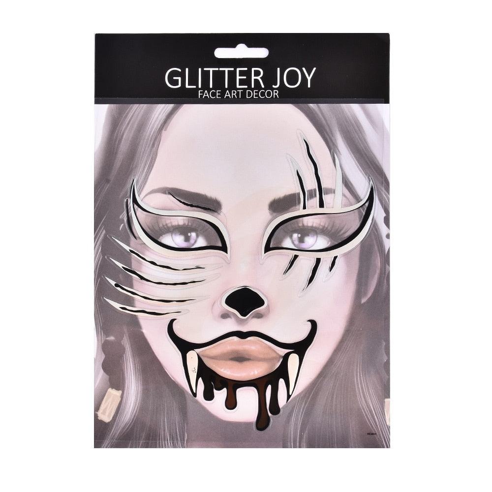 Halloween Face Jewelry Face Jewelry - The Burner Shop