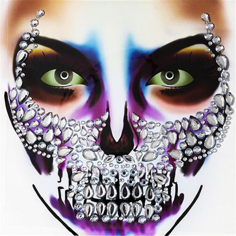 Halloween Face Jewelry Face Jewelry - The Burner Shop