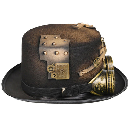 Handmade Bowler Top Hat Hats - The Burner Shop