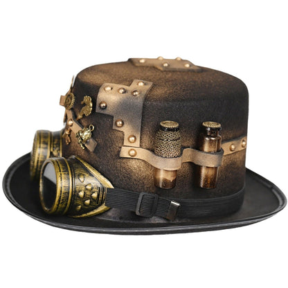 Handmade Bowler Top Hat Hats - The Burner Shop