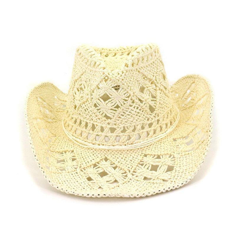 Handmade Cowboy Straw Hat Hats - The Burner Shop