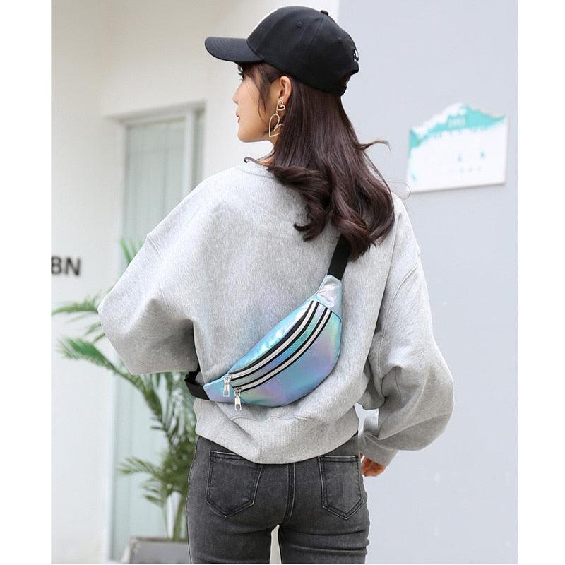 Holographic Fanny Pack / Waist Bag Bags - The Burner Shop