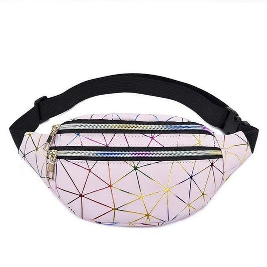 Holographic Patterned Fanny Pack Bags - The Burner Shop