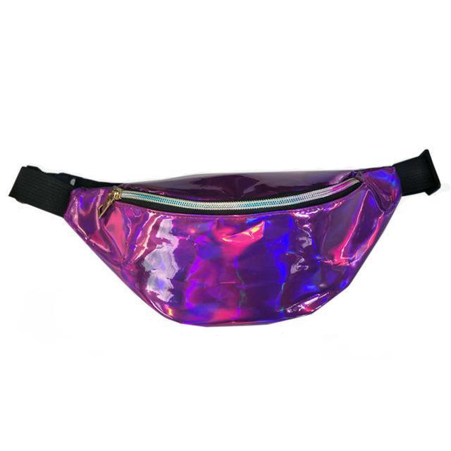 Holographic Patterned Fanny Pack Bags - The Burner Shop