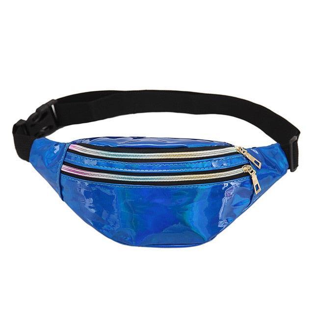 Holographic Patterned Fanny Pack Bags - The Burner Shop