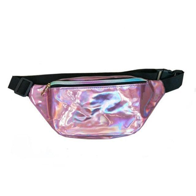 Holographic Patterned Fanny Pack Bags - The Burner Shop