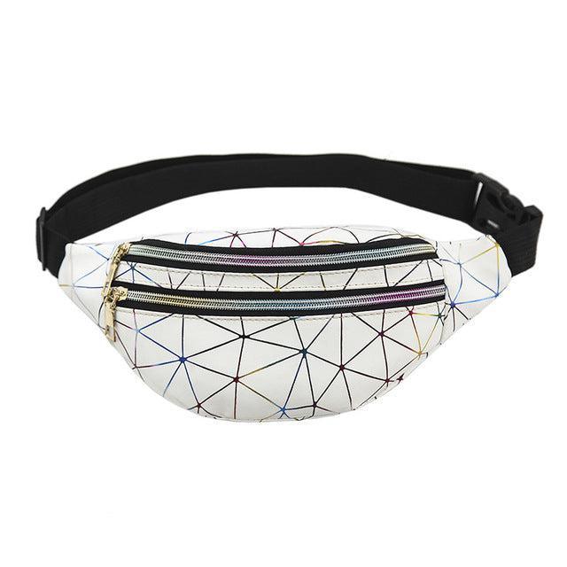 Holographic Patterned Fanny Pack Bags - The Burner Shop