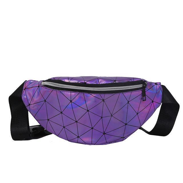 Holographic Patterned Fanny Pack Bags - The Burner Shop