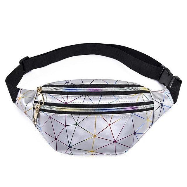 Holographic Patterned Fanny Pack Bags - The Burner Shop