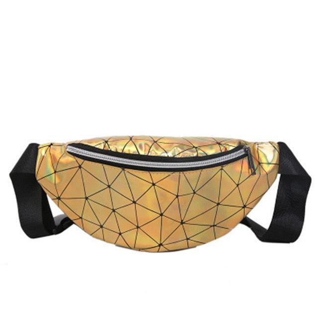 Holographic Patterned Fanny Pack Bags - The Burner Shop