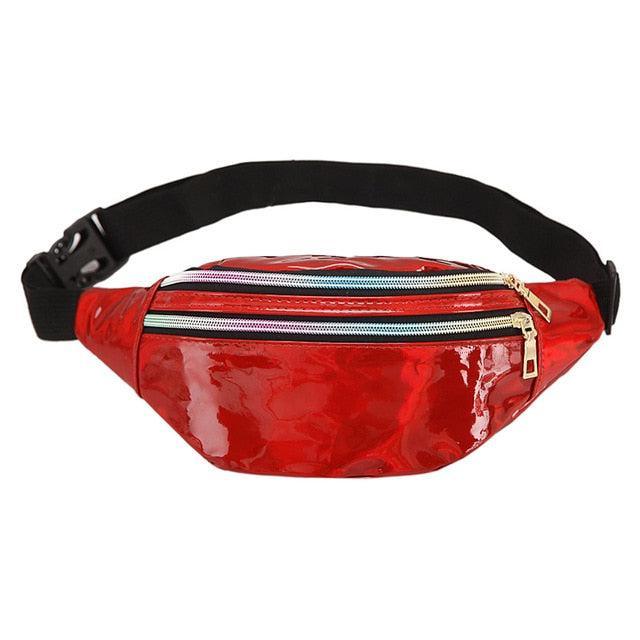 Holographic Patterned Fanny Pack Bags - The Burner Shop